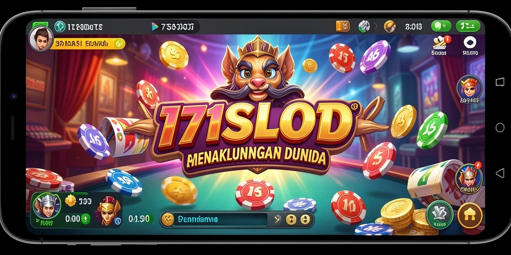 Tampilan menakjubkan dari gameplay strategi di 171SLOT.