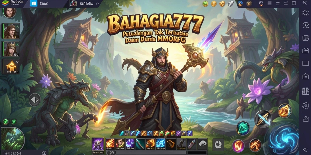 Tampilan gameplay BAHAGIA777 yang seru dan penuh aksi.