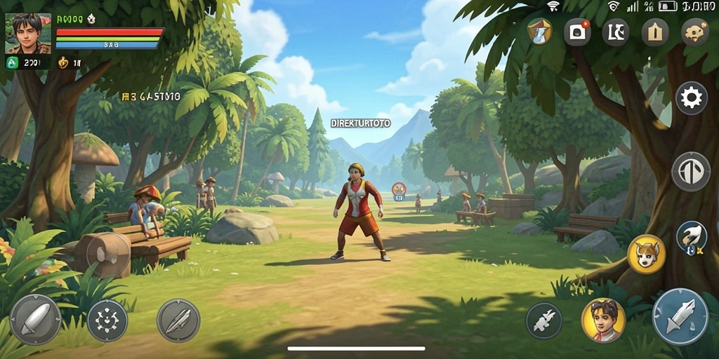 Tampilan menarik dari gameplay DIREKTURTOTO yang menegangkan.