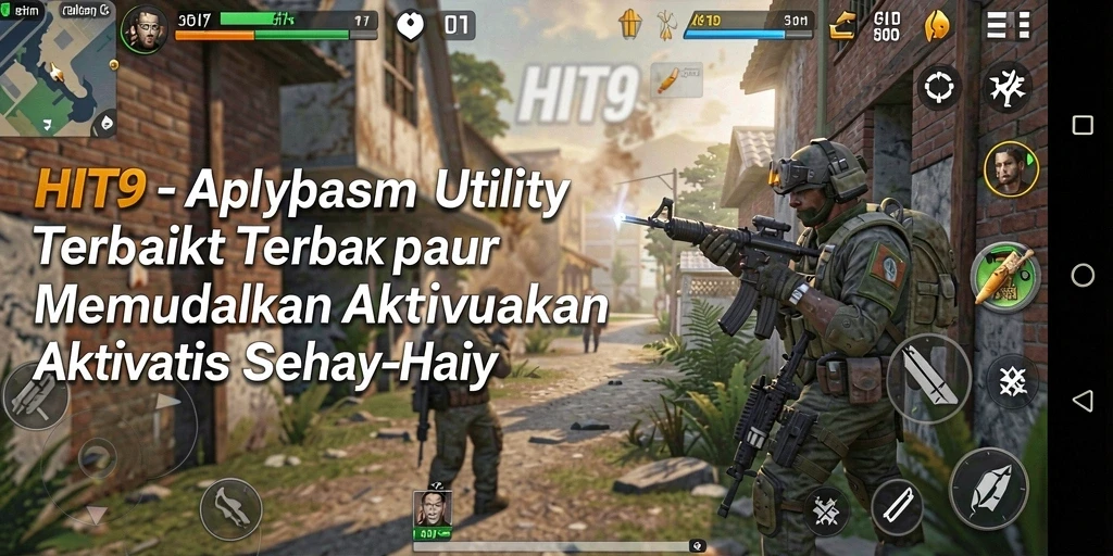 Tampilan antarmuka aplikasi HIT9 yang memudahkan pengelolaan tugas.