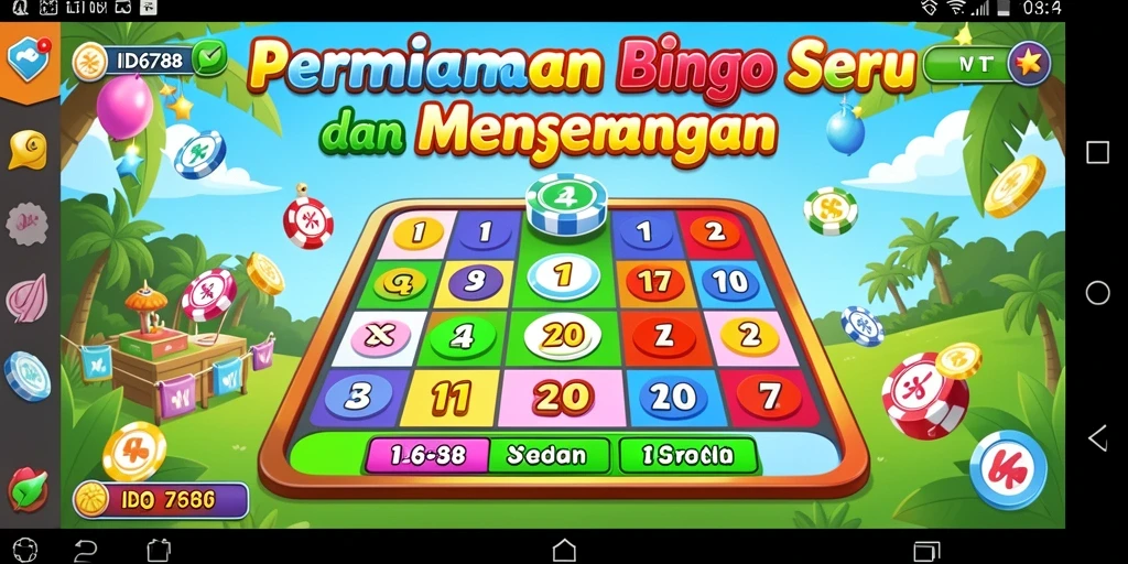 Tampilan gameplay Bingo ID6788 yang menarik dan interaktif.