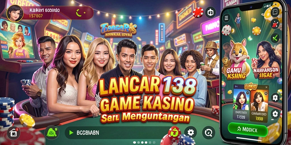 Screenshot LANCAR138 menampilkan gameplay yang menarik di Kasino.