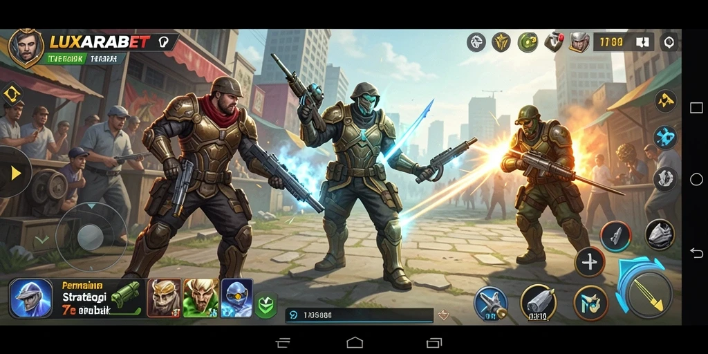 Tampilan gameplay menarik LUXARABET yang penuh strategi.