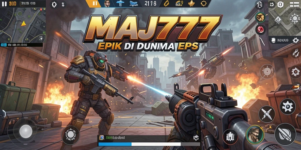 Tampilan gameplay MAJ777 yang menegangkan dan mendebarkan.