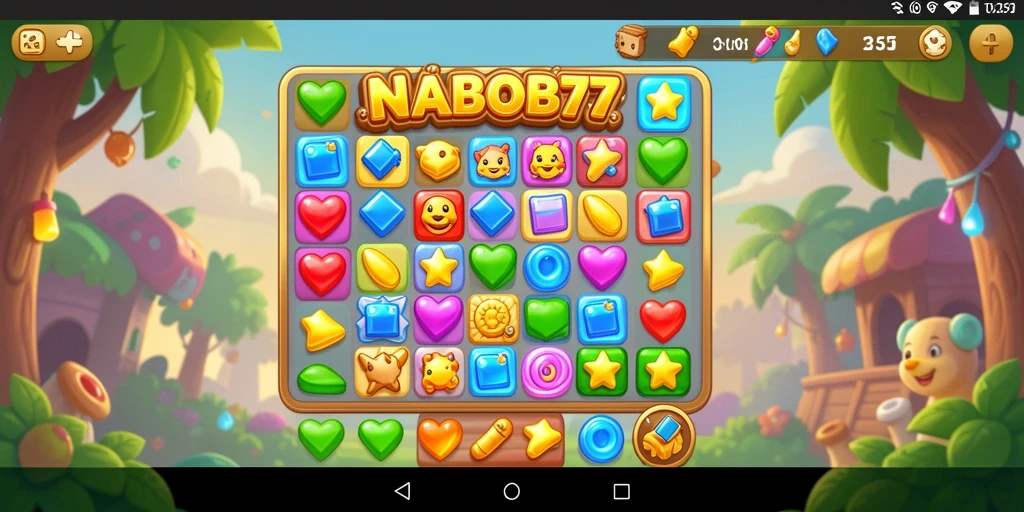 Tampilan screenshot utama NABOB77 dengan gameplay seru.