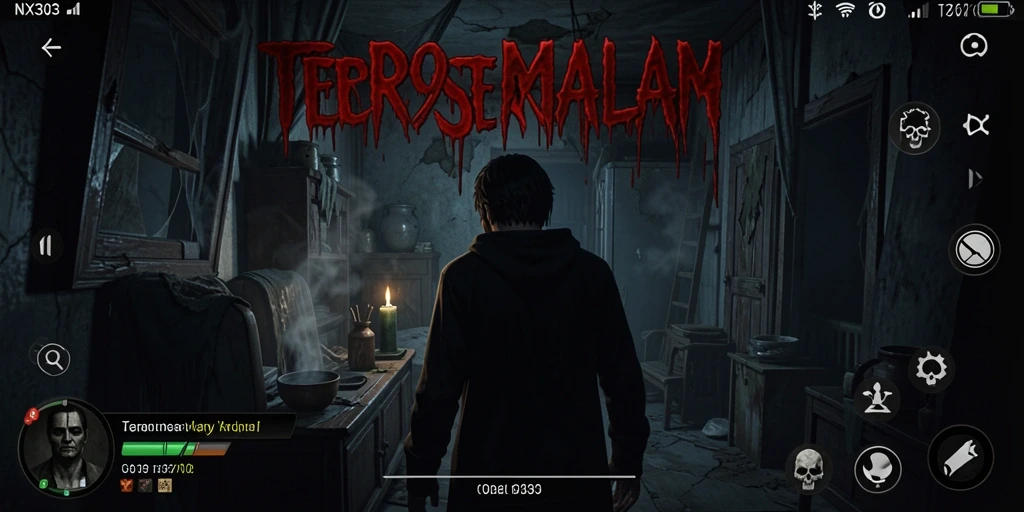 Gameplay menyeramkan NX303 dengan suasana mencekam dan monster mengerikan.