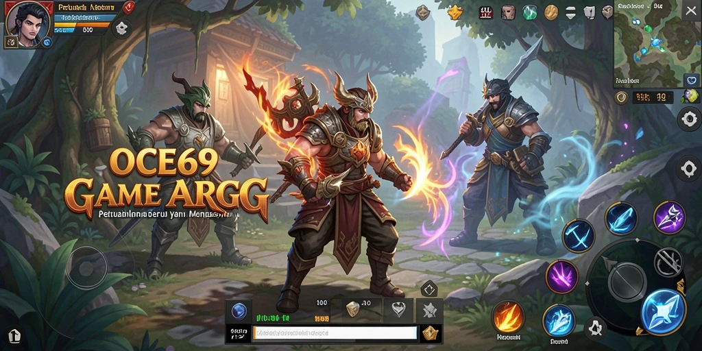 Tampilan gameplay OCE69 yang menarik dan penuh aksi.