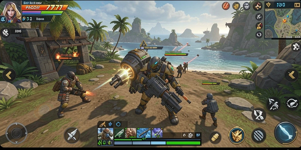 Screenshot gameplay PADI777 menampilkan aksi strategi seru!