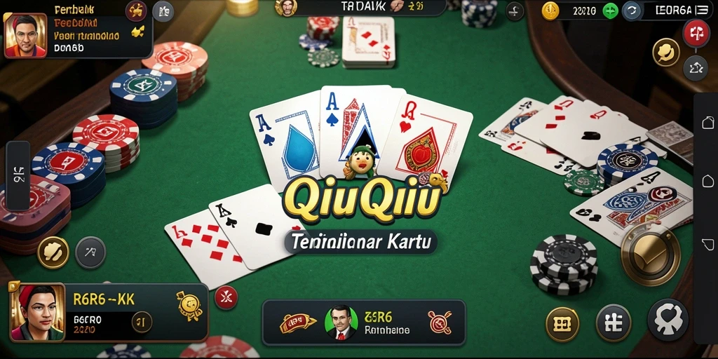 Tampilan menarik saat bermain QiuQiu di R6R6.