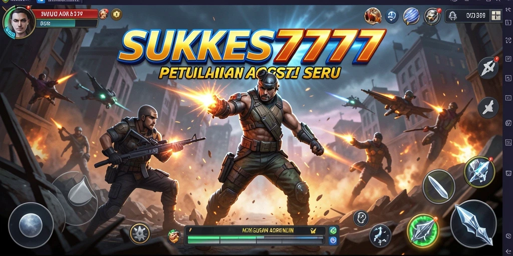 Screenshot menampilkan pertempuran seru dalam <strong>SUKSES777</strong>.
