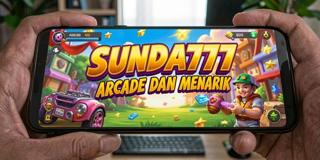 Screenshot menunjukkan aksi seru dalam permainan Arcade SUNDA777.