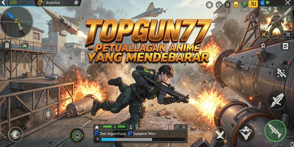 Menampilkan gameplay mengesankan dari TOPGUN77 dalam aksi.